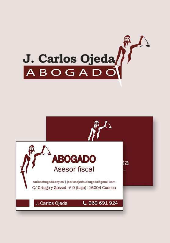 Diseño logotipo para un abogado de Cuenca