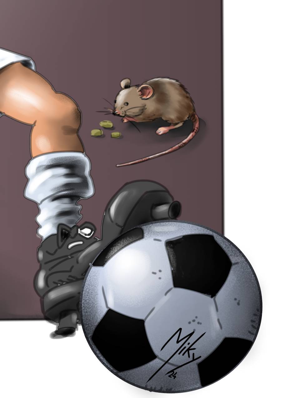 Detalle 3 Dibujo de un simpatizante del Real Madrid